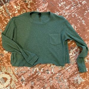 Crop sweater